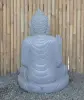  Product image 6 of the product “Seated Buddha made of Riverstone in Abhaya Position - gesture of fearlessness, H. 83cm. ”